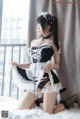 Coser @ 桜 桃 喵 Vol.021: 黑猫 妹 抖 (黑猫 女仆) (78 photos) P63 No.8d3ea3