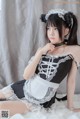 Coser @ 桜 桃 喵 Vol.021: 黑猫 妹 抖 (黑猫 女仆) (78 photos) P62 No.5e64e1