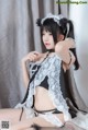 Coser @ 桜 桃 喵 Vol.021: 黑猫 妹 抖 (黑猫 女仆) (78 photos) P5 No.630ed7