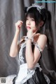 Coser @ 桜 桃 喵 Vol.021: 黑猫 妹 抖 (黑猫 女仆) (78 photos) P9 No.30ec17