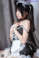 Coser @ 桜 桃 喵 Vol.021: 黑猫 妹 抖 (黑猫 女仆) (78 photos) P10 No.67b912