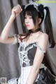 Coser @ 桜 桃 喵 Vol.021: 黑猫 妹 抖 (黑猫 女仆) (78 photos) P4 No.f4719c