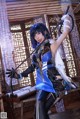 水淼aqua Cosplay 夜兰 Yelan P24 No.aa315e