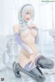 蠢沫沫 Cosplay 2b 冰雪 ice and snow